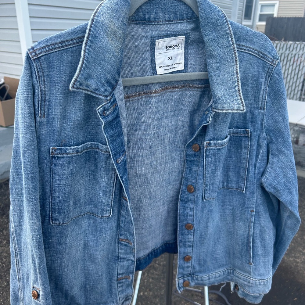 Sonoma Light Blue Denim Jacket